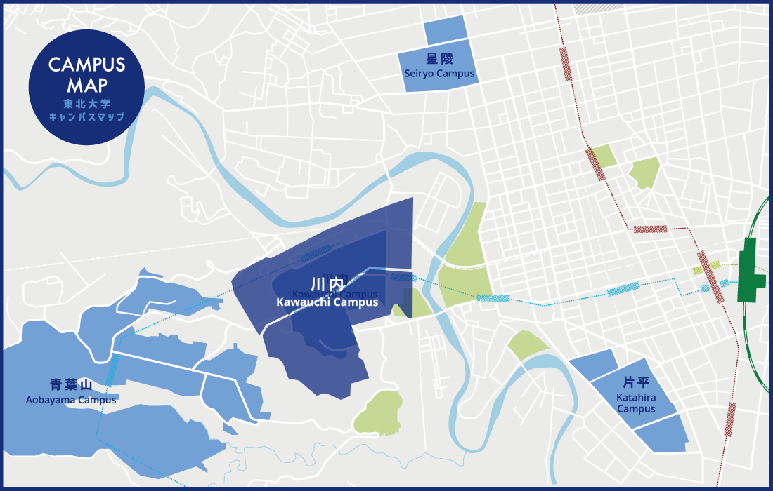CAMPUS MAP 東北大学キャンパスマップ