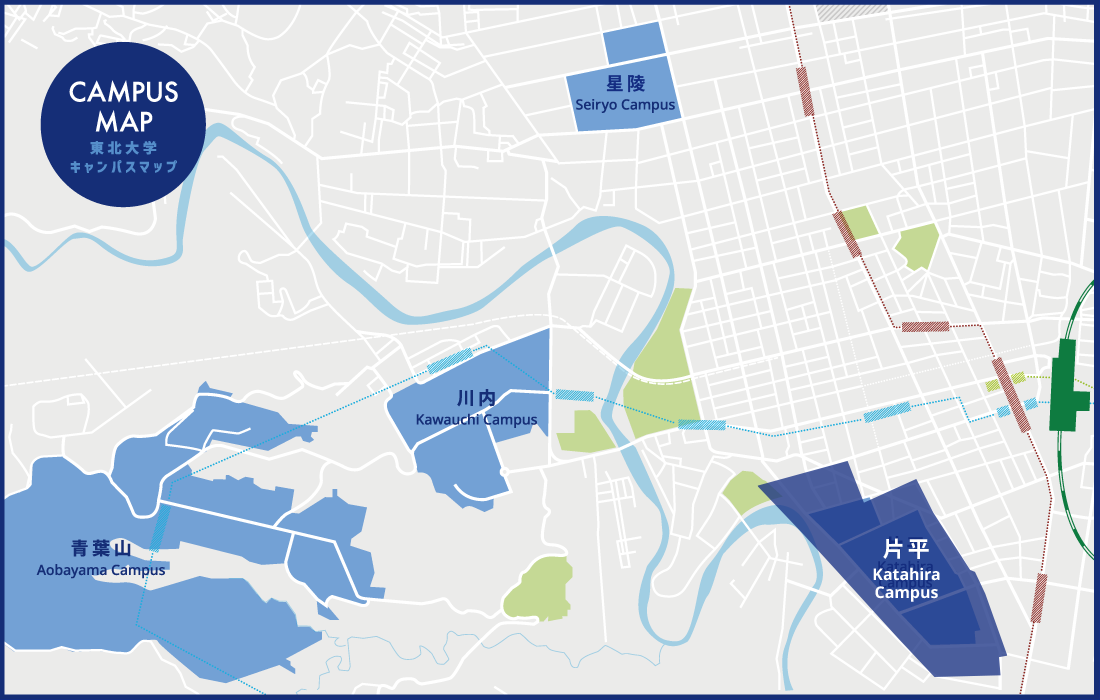 CAMPUS MAP 東北大学キャンパスマップ