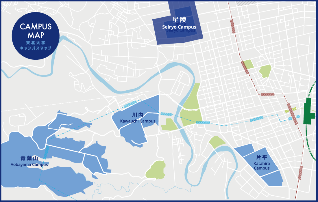 CAMPUS MAP 東北大学キャンパスマップ